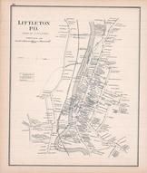 Littleton Town, New Hampshire State Atlas 1892 Uncolored